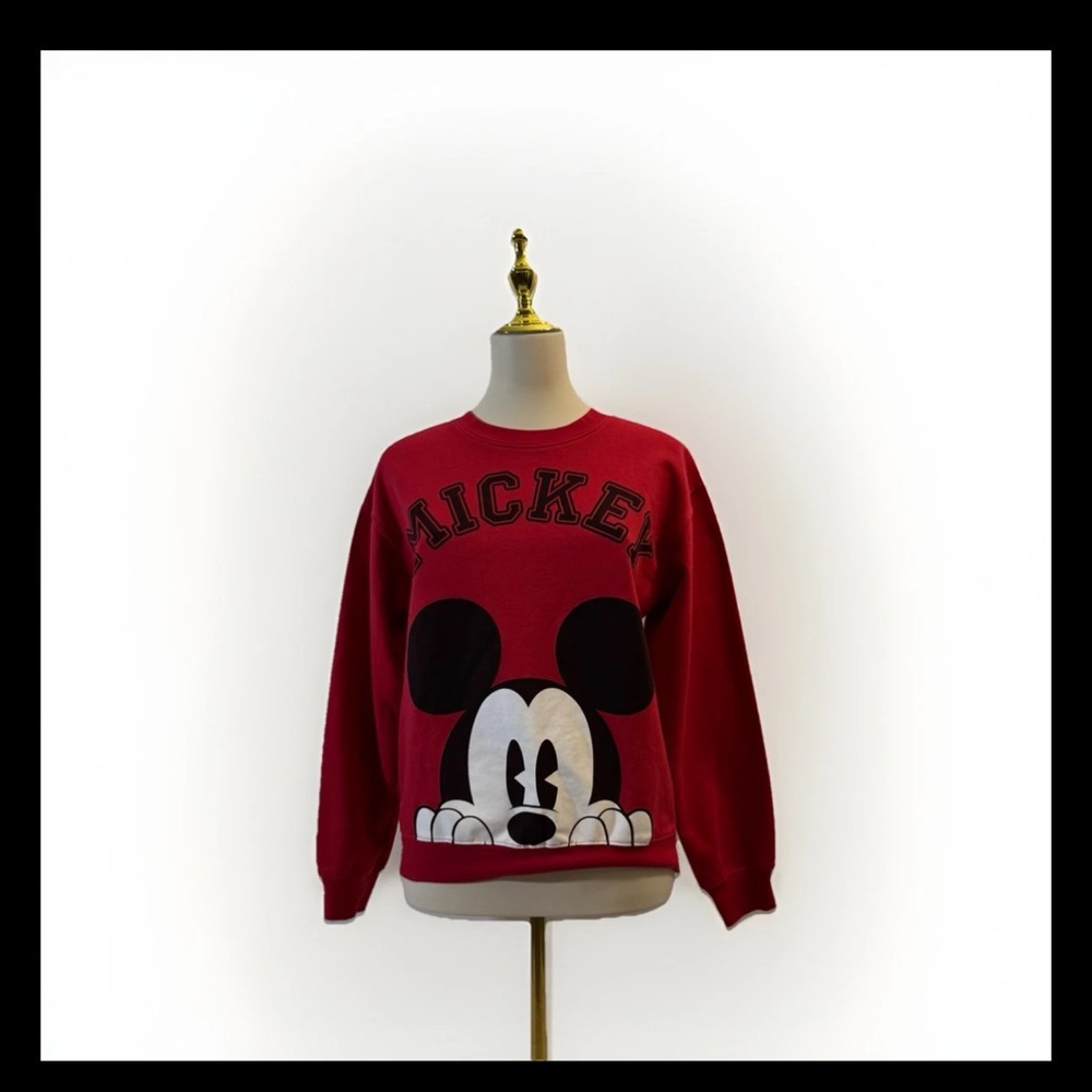 Vintage Disney Mickey Mouse Sweatshirt Women’s Size Medium EUC!